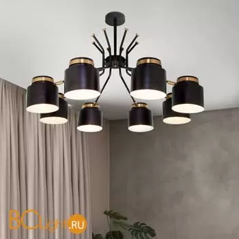 Люстра Eurosvet Batler 70133/8 черный a057400