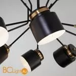 Люстра Eurosvet Batler 70133/8 черный a057400 - Фото 2