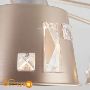 Потолочная люстра Eurosvet Benna 70105/8 шампань - Фото 1