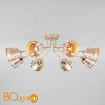 Потолочная люстра Eurosvet Benna 70105/8 шампань - Фото 0