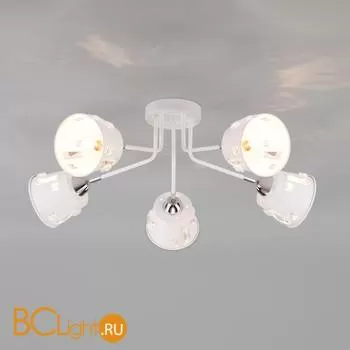 Потолочная люстра Eurosvet Benna 70105/5 белый - Фото 0