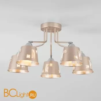 Потолочная люстра Eurosvet Benna 70105/5 шампань