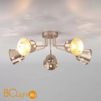 Потолочная люстра Eurosvet Benna 70105/5 шампань - Фото 0