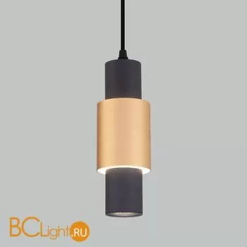 Подвесной светильник Eurosvet Bento 50204/1 LED черный / золото