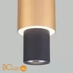 Подвесной светильник Eurosvet Bento 50204/1 LED черный / золото - Фото 0