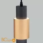 Подвесной светильник Eurosvet Bento 50204/1 LED черный / золото - Фото 1