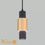 Подвесной светильник Eurosvet Bento 50204/1 LED черный / золото
