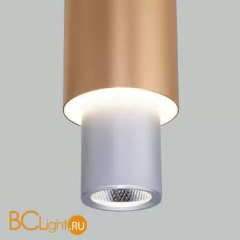 Подвесной светильник Eurosvet Bento 50204/1 LED серебро / золото - Фото 1