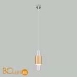 Подвесной светильник Eurosvet Bento 50204/1 LED серебро / золото - Фото 3