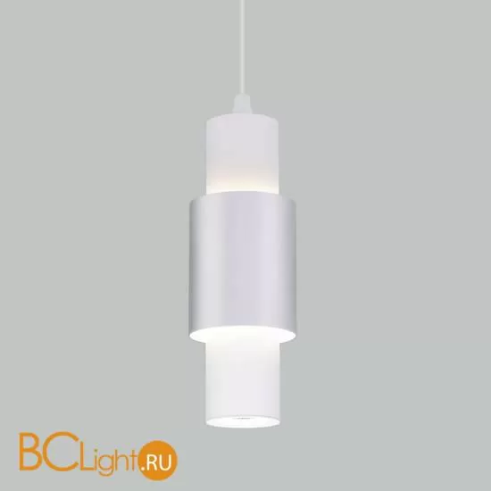 Подвесной светильник Eurosvet Bento 50204/1 LED белый / серебро