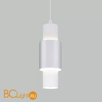 Подвесной светильник Eurosvet Bento 50204/1 LED белый / серебро