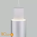 Подвесной светильник Eurosvet Bento 50204/1 LED белый / серебро - Фото 1