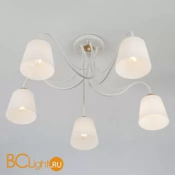 Потолочная люстра Eurosvet Betty 70062/5 белый - Фото 1