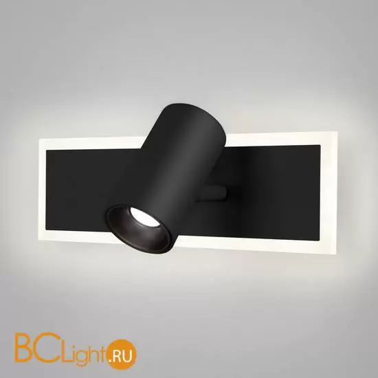Настенный светильник Eurosvet Binar new 20127/1 LED черный a058689