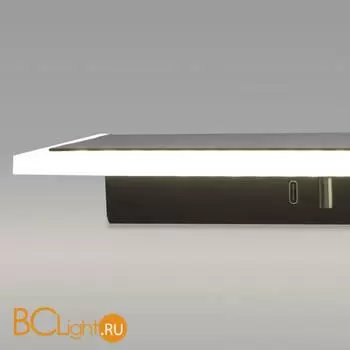 Настенный светильник Eurosvet Binar new 20127/1 LED черный a058689 - Фото 1