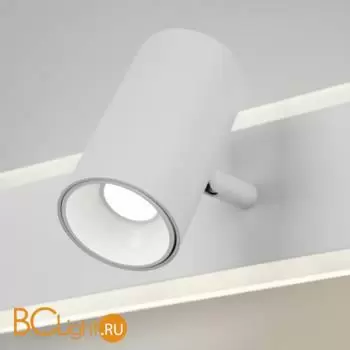 Настенный светильник Eurosvet Binar new 20127/1 LED белый a058688 - Фото 0