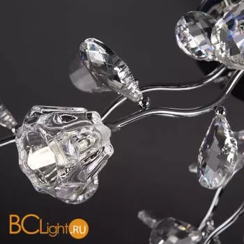 Потолочная люстра Eurosvet Bloomy 80115/15 хром/синий+красный+фиолетовый - Фото 10