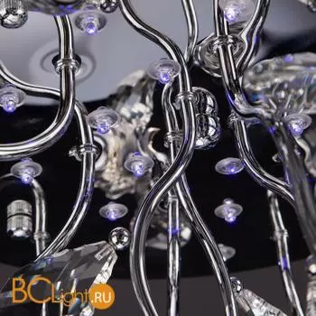 Потолочная люстра Eurosvet Bloomy 80115/15 хром/синий+красный+фиолетовый - Фото 11