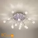 Потолочная люстра Eurosvet Bloomy 80115/15 хром/синий+красный+фиолетовый