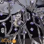 Потолочная люстра Eurosvet Bloomy 80115/15 хром/синий+красный+фиолетовый - Фото 11