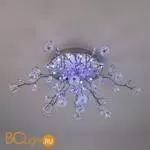 Потолочная люстра Eurosvet Bloomy 80115/15 хром/синий+красный+фиолетовый - Фото 1