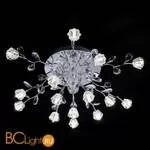 Потолочная люстра Eurosvet Bloomy 80115/15 хром/синий+красный+фиолетовый - Фото 3