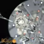 Потолочная люстра Eurosvet Bloomy 80115/15 хром/синий+красный+фиолетовый - Фото 7