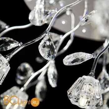 Потолочная люстра Eurosvet Bloomy 80115/23 хром/синий+красный+фиолетовый - Фото 2