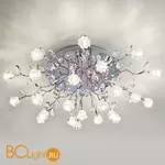 Потолочная люстра Eurosvet Bloomy 80115/23 хром/синий+красный+фиолетовый