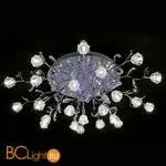 Потолочная люстра Eurosvet Bloomy 80115/23 хром/синий+красный+фиолетовый - Фото 0