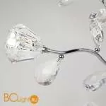 Потолочная люстра Eurosvet Bloomy 80115/23 хром/синий+красный+фиолетовый - Фото 1