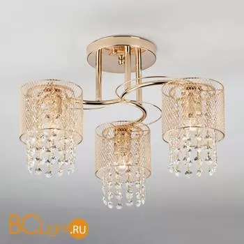 Потолочная люстра Eurosvet Bonnie 30137/3 золото