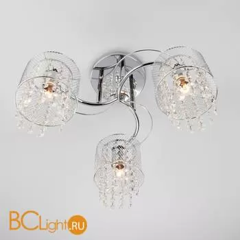 Потолочная люстра Eurosvet Bonnie 30137/3 хром - Фото 0