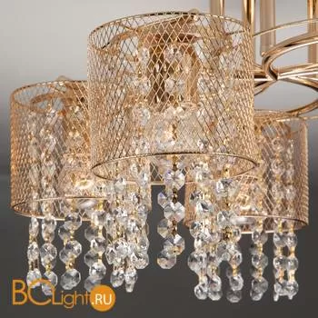 Потолочная люстра Eurosvet Bonnie 30137/5 золото - Фото 2