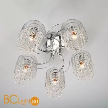 Потолочная люстра Eurosvet Bonnie 30137/5 хром - Фото 0
