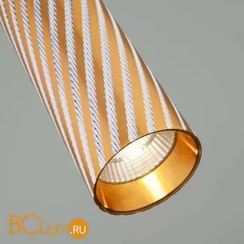Подвесной светильник Eurosvet Boston 50190/1 LED золото - Фото 1
