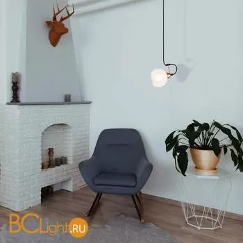 Подвесной светильник Eurosvet Bounce 50175/1 черный - Фото 3