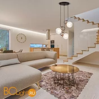 Подвесной светильник Eurosvet Bounce 50175/3 черный - Фото 4