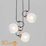 Подвесной светильник Eurosvet Bounce 50175/3 черный - Фото 0