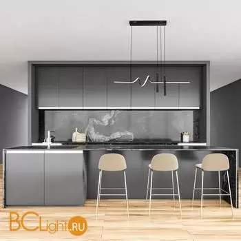 Подвесной светильник Eurosvet Brace 90267/2 черный a060617 - Фото 0