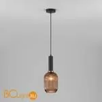 Подвесной светильник Eurosvet Bravo 50181/1 янтарь - Фото 0