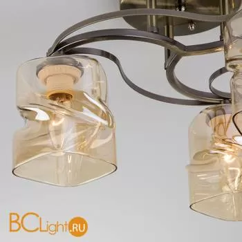 Потолочная люстра Eurosvet Brice 30158/3 античная бронза - Фото 1