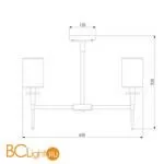 Люстра Eurosvet Brielle 60132/6 хром a057582 - Фото 3