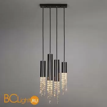 Подвесной светильник Eurosvet Brilliants 50067/4 черный - Фото 1