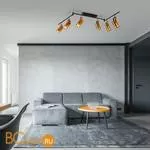 Потолочный светильник Eurosvet Bronze 20063/6 LED античная бронза 54W - Фото 0