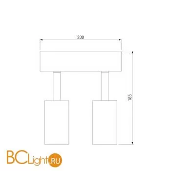 Потолочный светильник Eurosvet Bronze 20063/4 LED - Фото 3