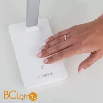 Настольная лампа Eurosvet Brooklyn 80423/1 серебристый - Фото 3