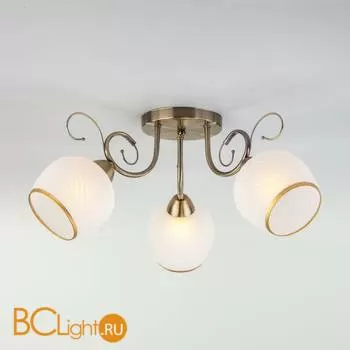 Потолочная люстра Eurosvet Brooksy 30159/3 античная бронза