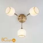 Потолочная люстра Eurosvet Brooksy 30159/3 античная бронза - Фото 0