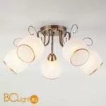 Потолочная люстра Eurosvet Brooksy 30159/5 античная бронза